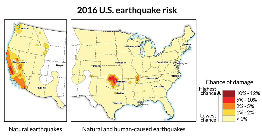 quake hazard map