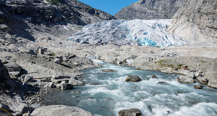 Nigardsbreen glacier