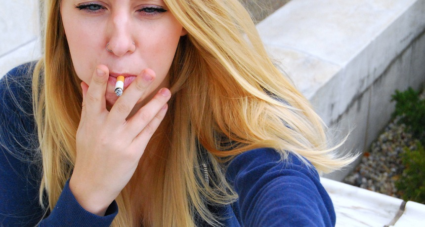 teen smoking