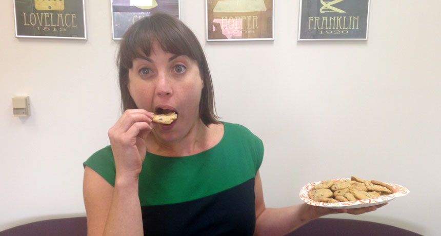 My experiments are finished, and my friend likes my cookies! But while I’m turning off the oven, your experiment might just be heating up.