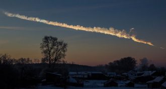 meteor trail