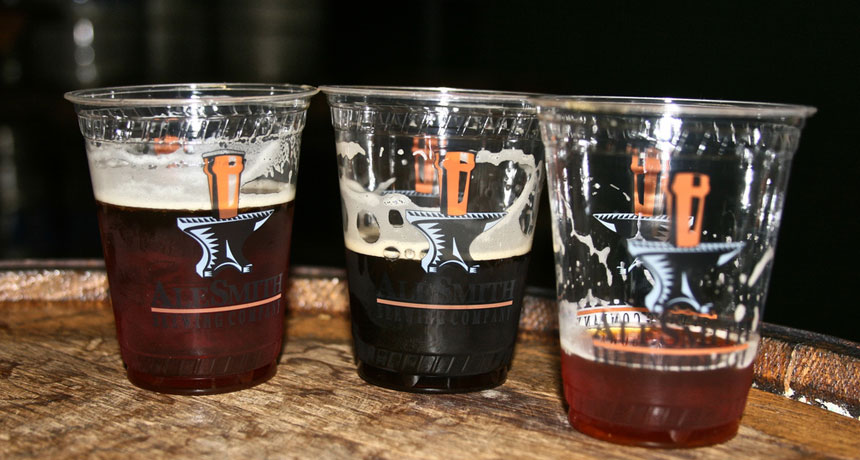 beer glasses