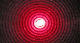 diffracted laser