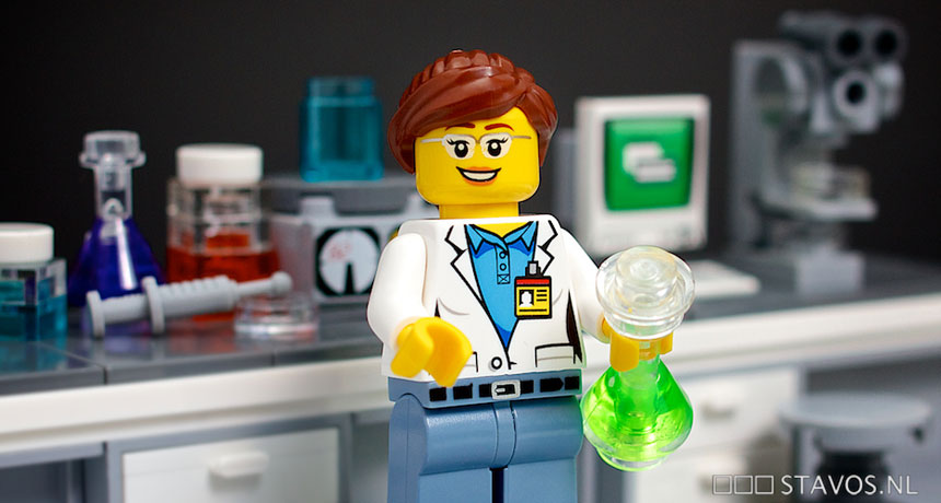 Lego scientist