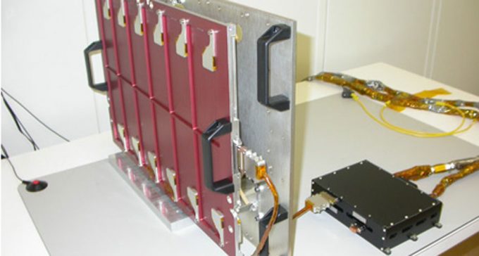 This is what the dust-measuring instrument looked like before it was installed on the New Horizons spacecraft in August 2004.