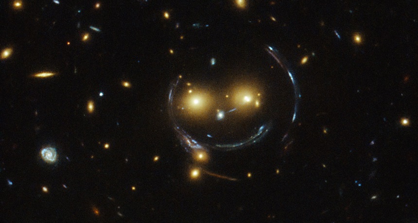 smiley galaxy