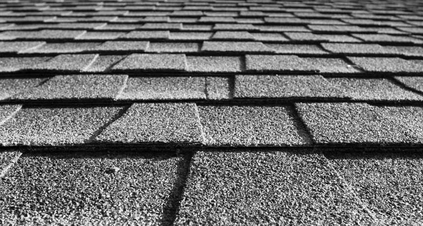 Coated roofing shingles could help keep homes cool, and might even cut urban ozone levels, teen shows.