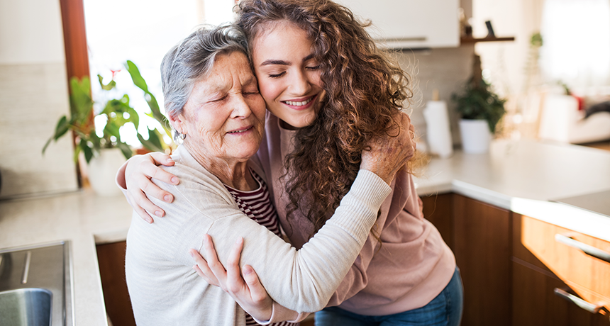 Grandmother can be good for grandkids — up to a point