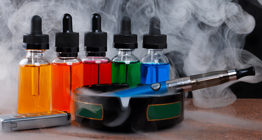 E-cigarettes don't need nicotine to be toxic