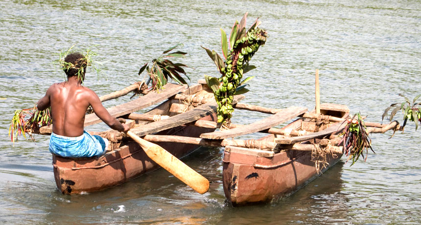 Melanesian man