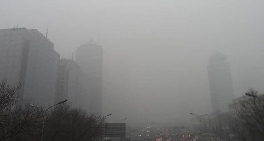 Beijing smog