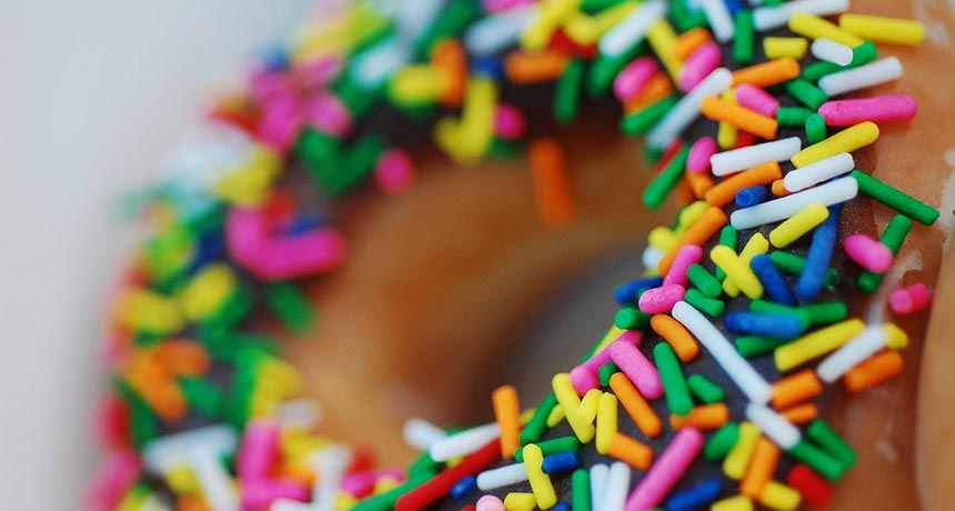 Doughnut sprinkles