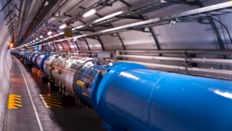 CERN tunnel