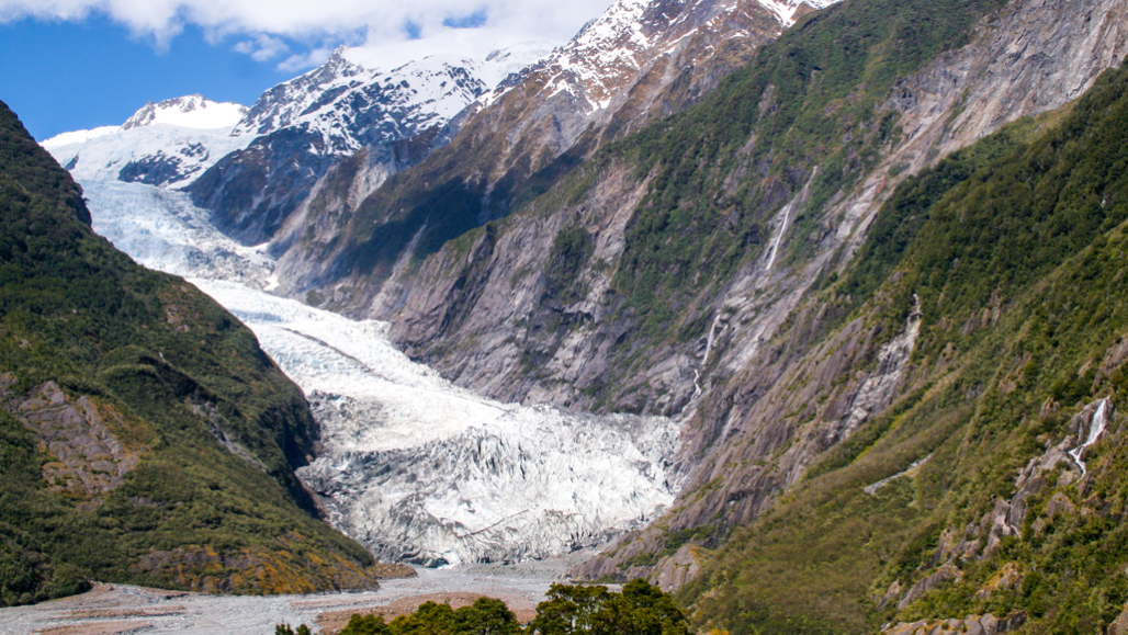 New Zealand glacier