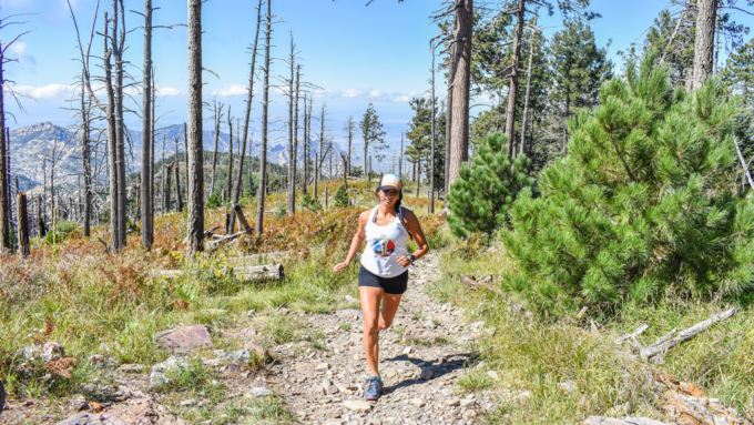 Lydia Jennings trail running