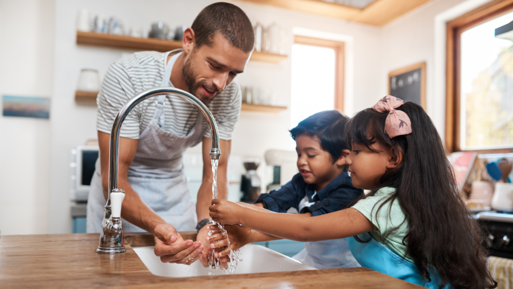 hand washing