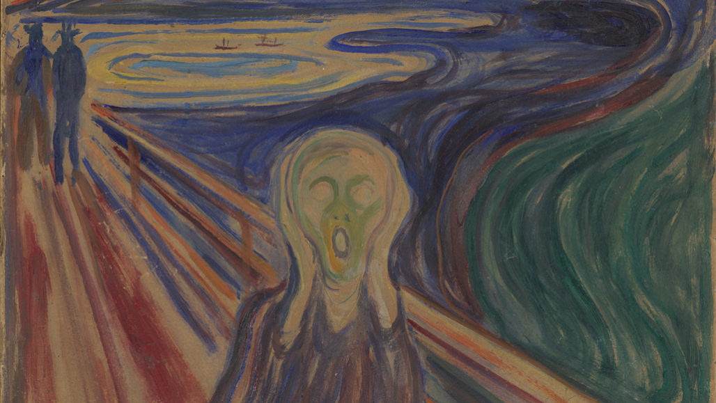 The Scream painting