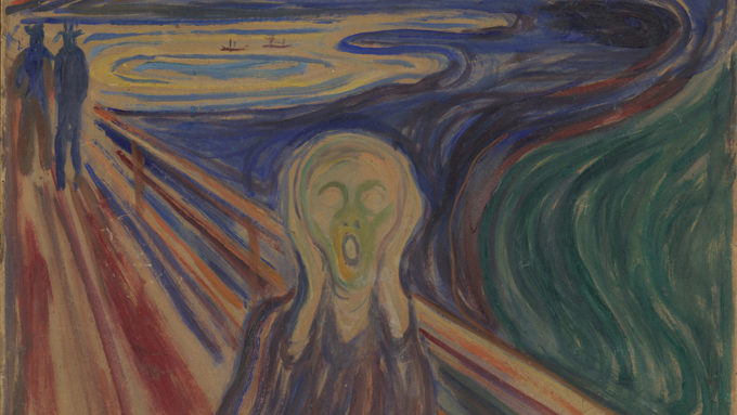 The Scream painting