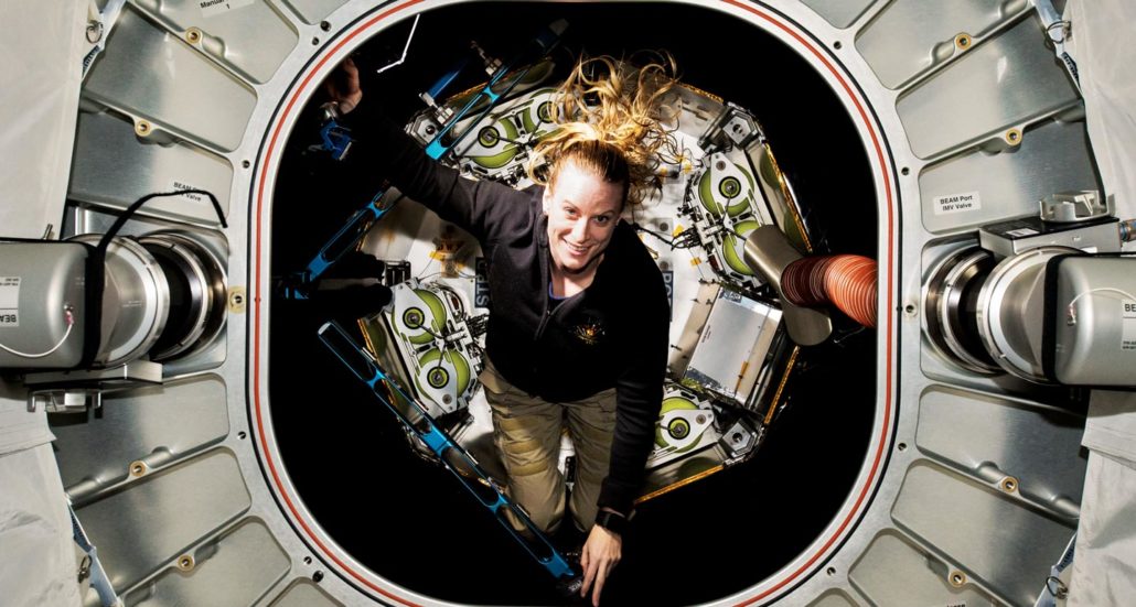 Kate Rubins on the ISS
