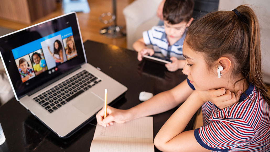 Healthy screen time is one challenge of distance learning