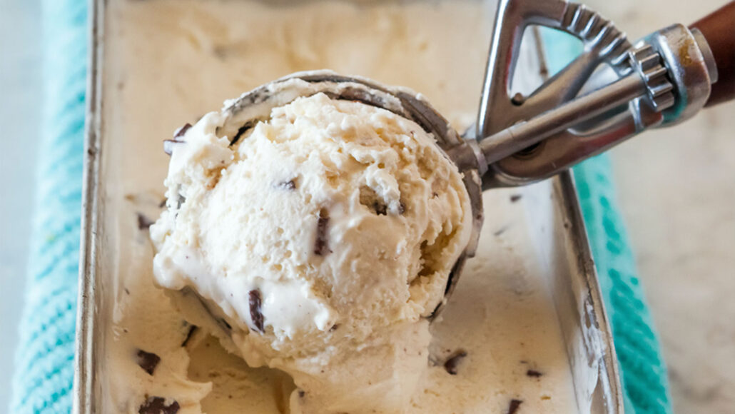 image of a scoop of ice cream