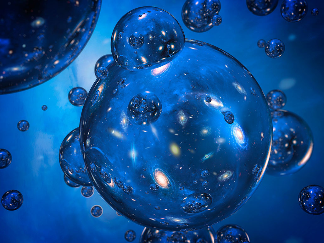 a digital visualization of bubble universes