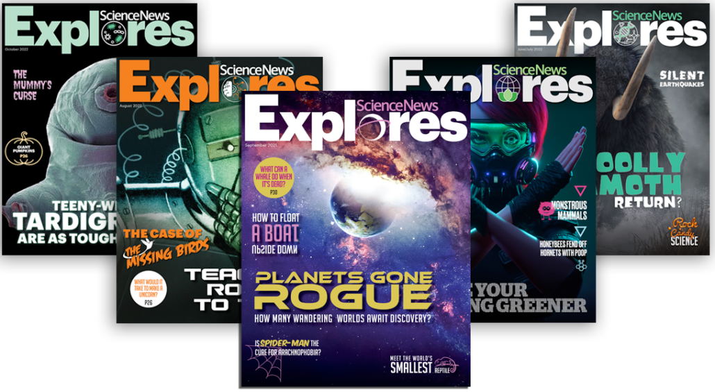 Science News Explores - Magazine Covers - 2022