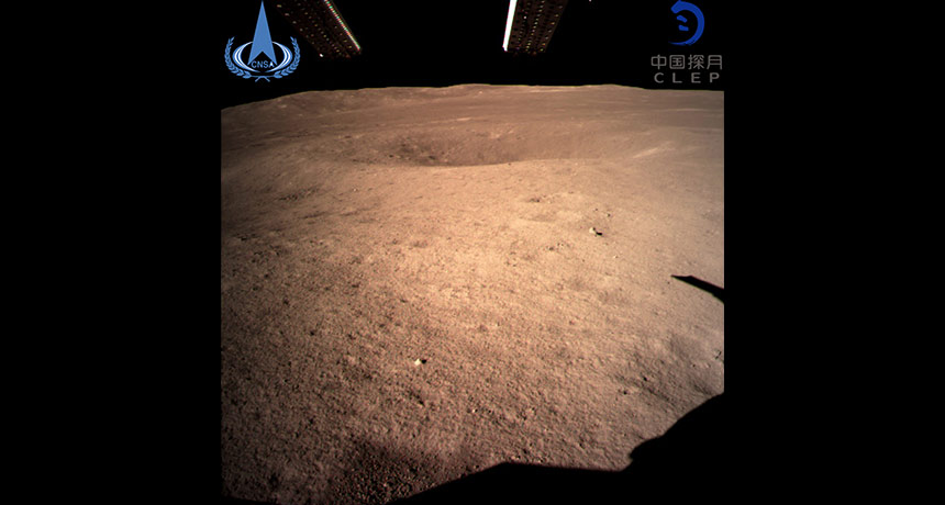 China landed a spacecraft on the far side of the moon