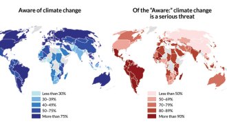 climate change map