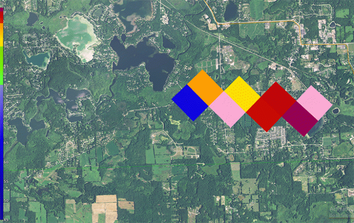 debris map screenshot 1