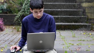 kid eye glasses computer