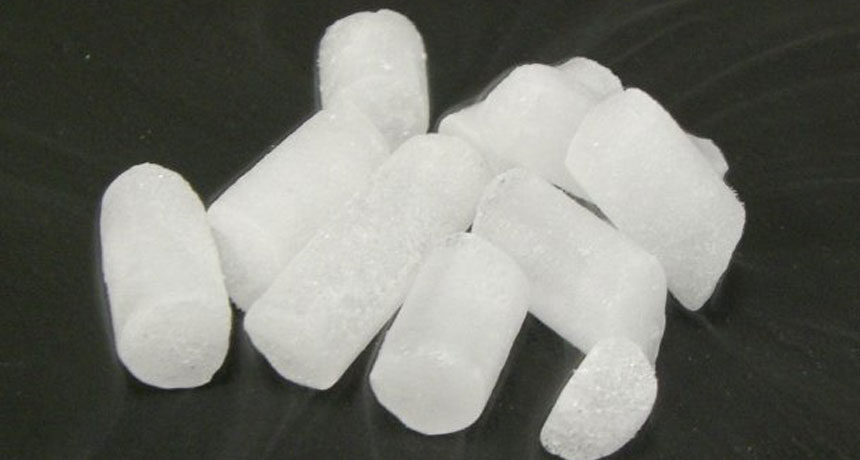 dry ice