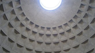 Figuring out how to carefully cure concrete — like that used in this ancient dome — can keep it from cracking. That was one of the projects tackled by some tech-savvy middle-school students from around the globe.