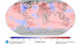 climate change map