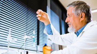 white male scientist