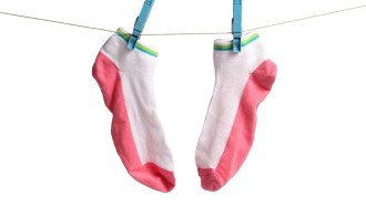 Athletic wear, such as socks, are among the clothes frequently treated with nanosilver to kill bacteria (and sometimes stink). But laundering can wash away that silver and any germ protection it initially offered.