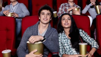 What teens see onscreen might affect whether they choose to drink alcohol.