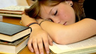 teen sleeping books