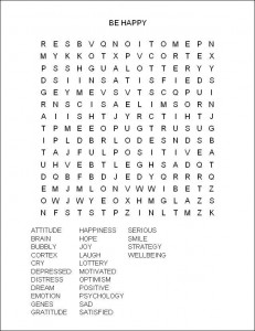 A Recipe for Happiness