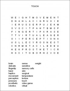 Getting in Touch with Touch