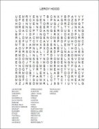 Leroy Hood Word Find
