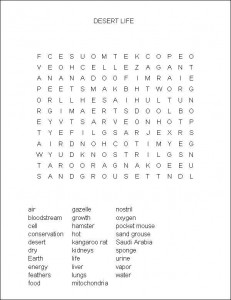 Living in the Desert