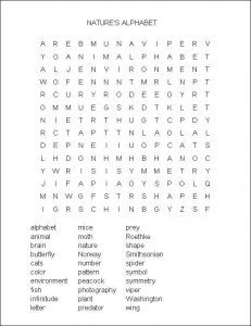 Nature's Alphabet