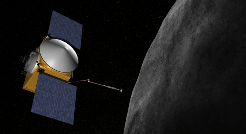OSIRIS-REx spacecraft illustration
