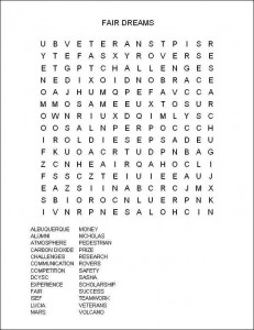 Seen on the Science Fair Scene