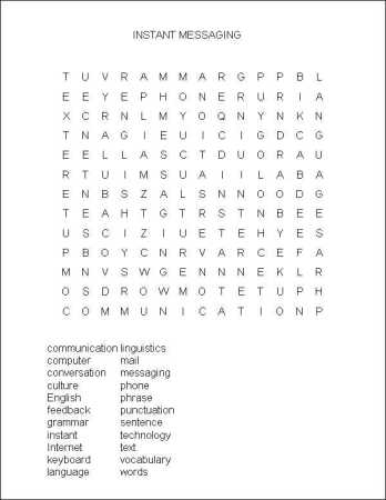 The Snappy Lingo of Instant Messages