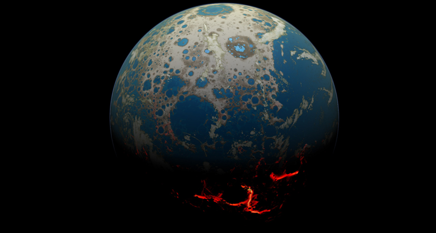 Evolution Meteorlite Meteorites likely wiped out Earth’s earliest life
