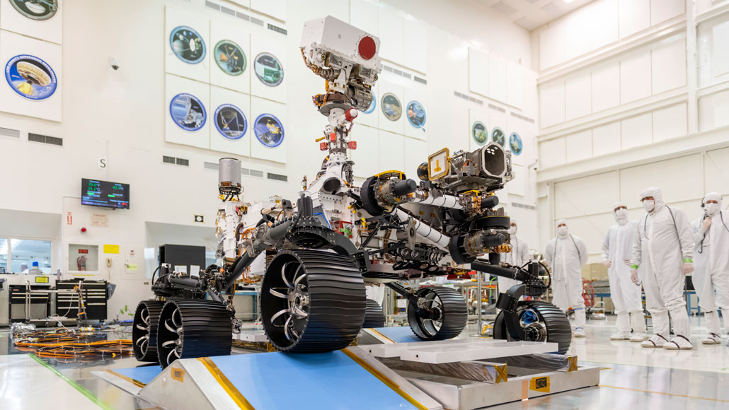 A seventh grader named NASA's newest Mars rover