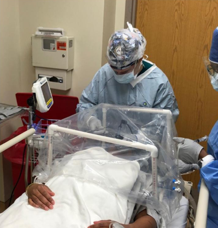 a miniature isolation system for patients with COVID-19