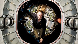 Kate Rubins on the ISS